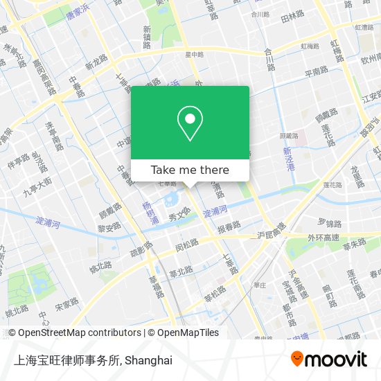 上海宝旺律师事务所 map