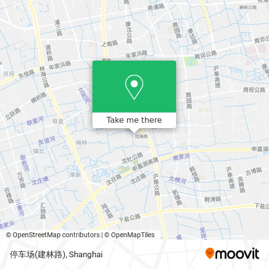 停车场(建林路) map
