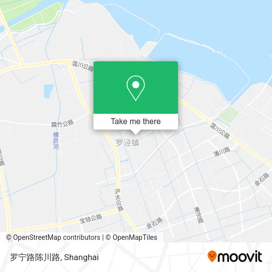 罗宁路陈川路 map