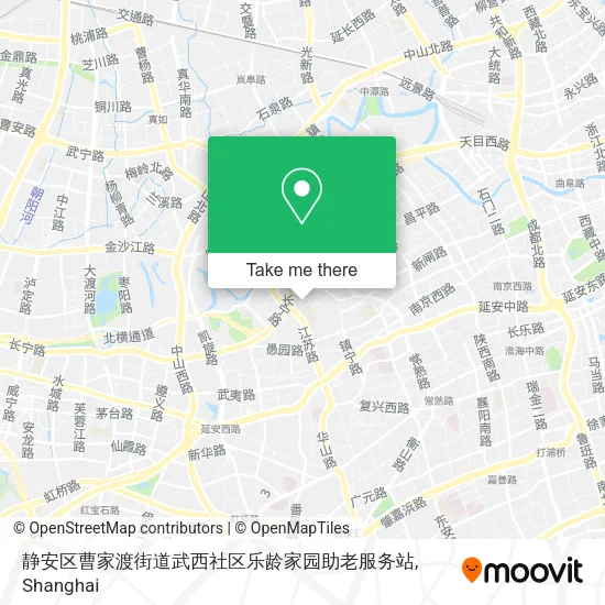 静安区曹家渡街道武西社区乐龄家园助老服务站 map