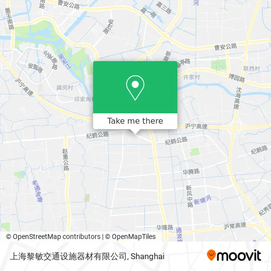 上海黎敏交通设施器材有限公司 map