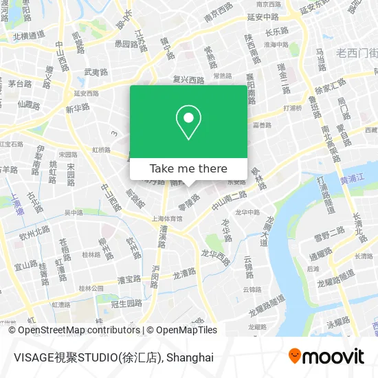 VISAGE視聚STUDIO(徐汇店) map