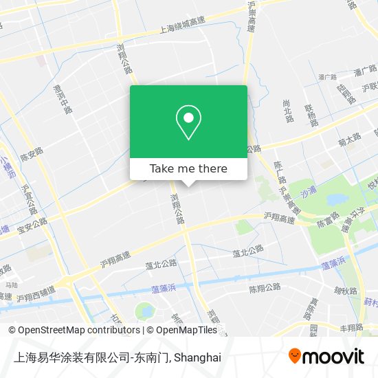 上海易华涂装有限公司-东南门 map