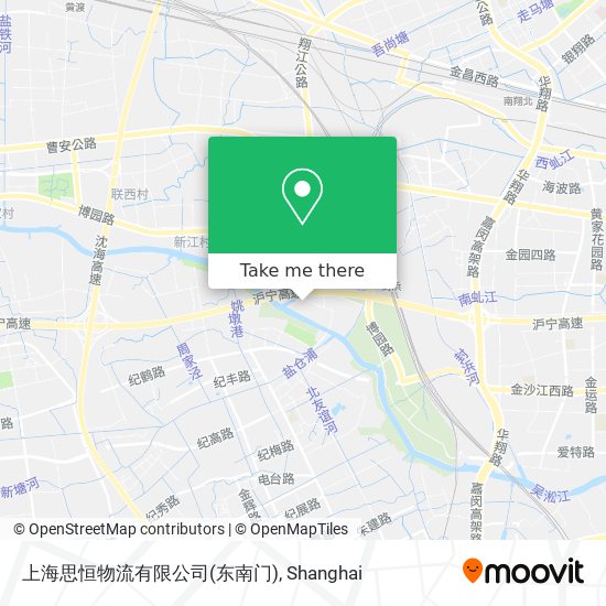 上海思恒物流有限公司(东南门) map