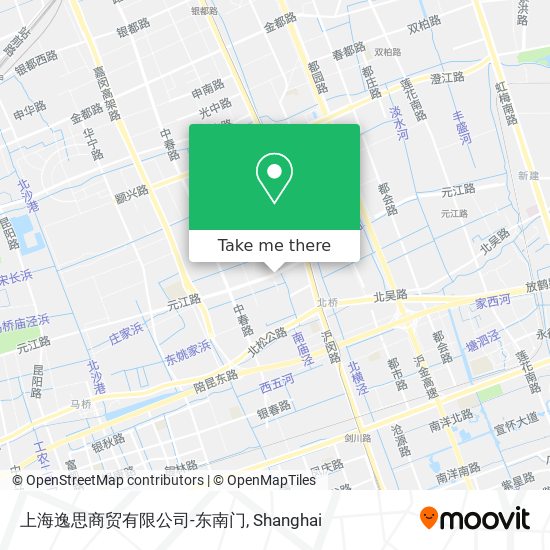 上海逸思商贸有限公司-东南门 map