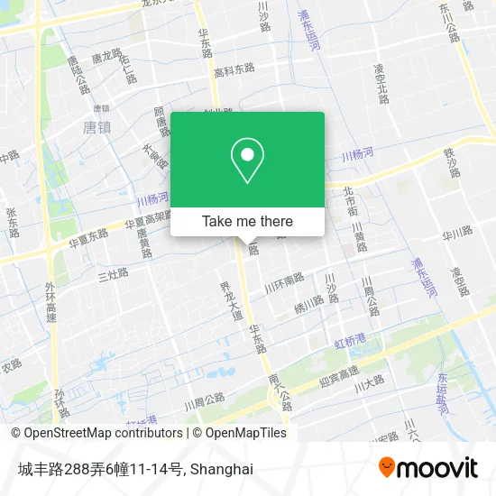 城丰路288弄6幢11-14号 map