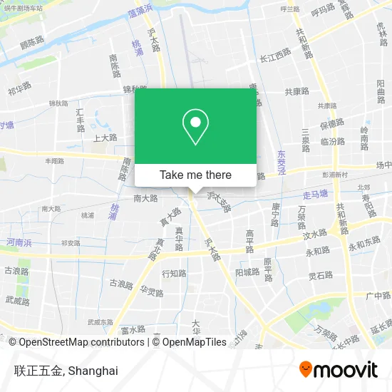 联正五金 map