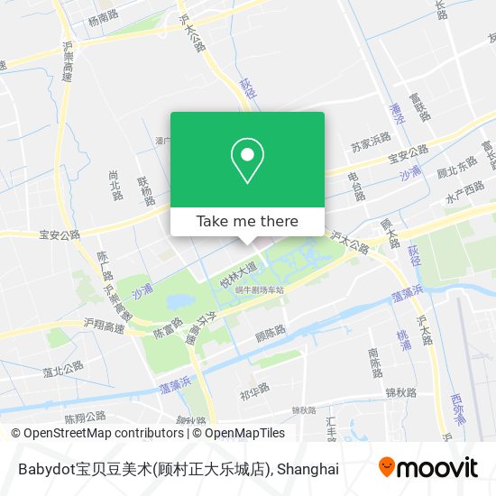 Babydot宝贝豆美术(顾村正大乐城店) map