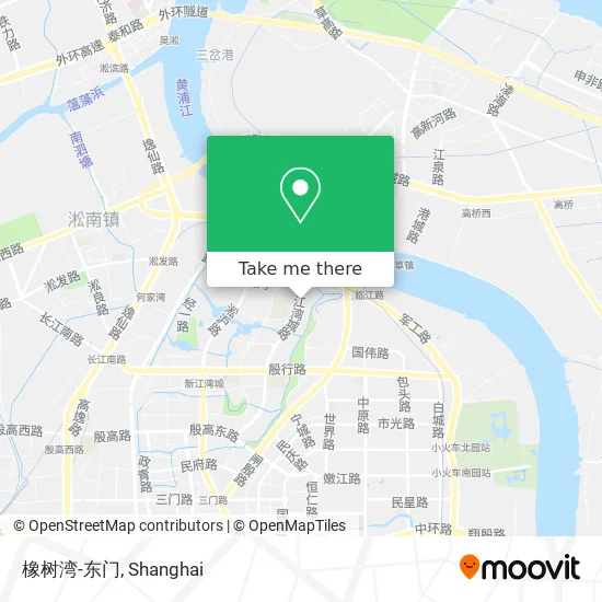 橡树湾-东门 map