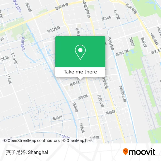 燕子足浴 map