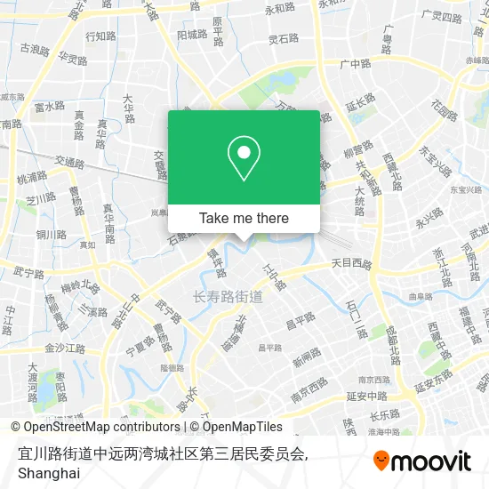 宜川路街道中远两湾城社区第三居民委员会 map