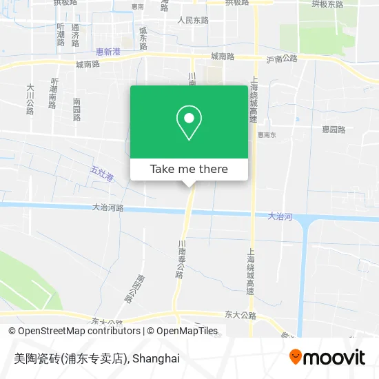 美陶瓷砖(浦东专卖店) map