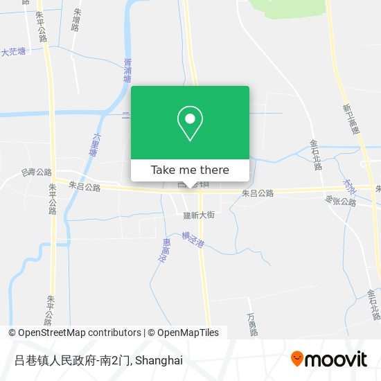 吕巷镇人民政府-南2门 map