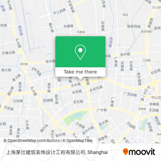 上海莱仕建筑装饰设计工程有限公司 map