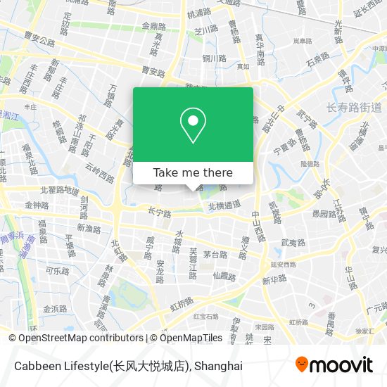 Cabbeen Lifestyle(长风大悦城店) map