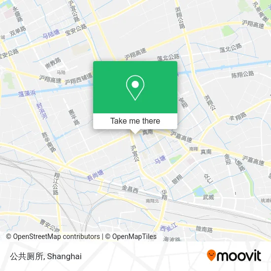 公共厕所 map