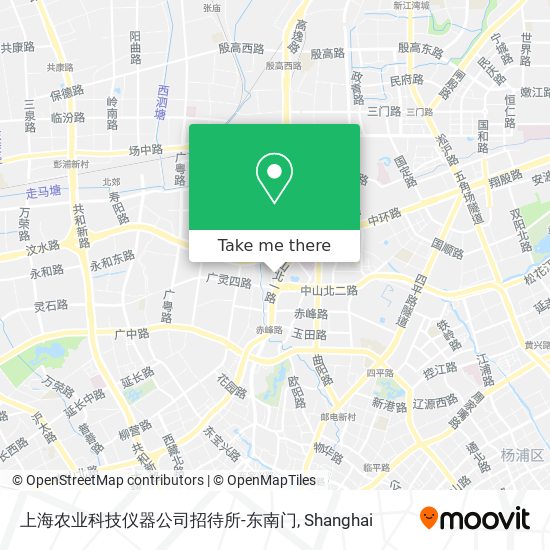 上海农业科技仪器公司招待所-东南门 map