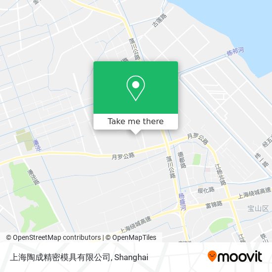 上海陶成精密模具有限公司 map
