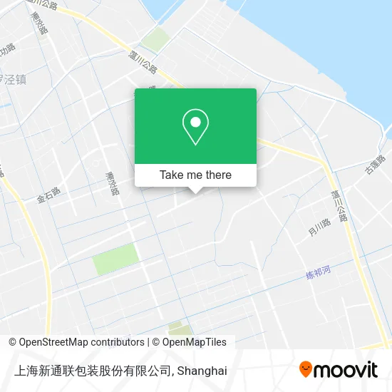 上海新通联包装股份有限公司 map