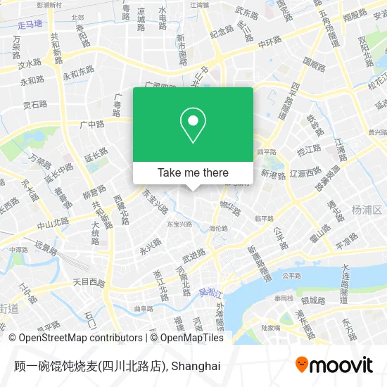 顾一碗馄饨烧麦(四川北路店) map
