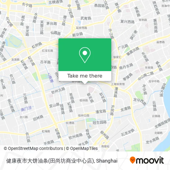 健康夜市大饼油条(田尚坊商业中心店) map