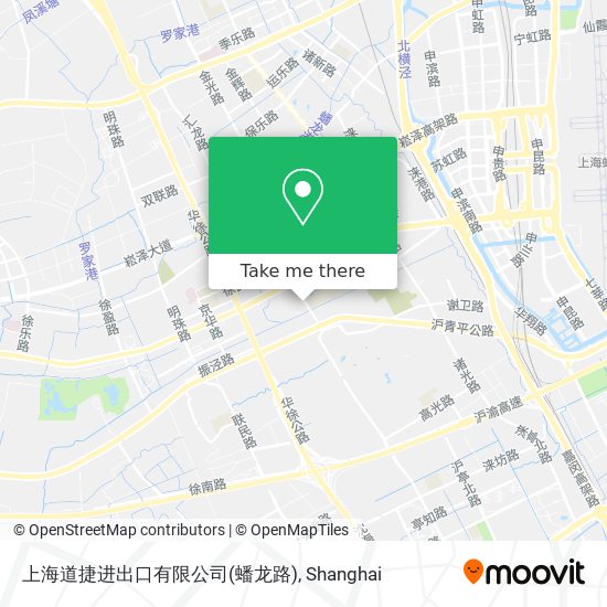 上海道捷进出口有限公司(蟠龙路) map