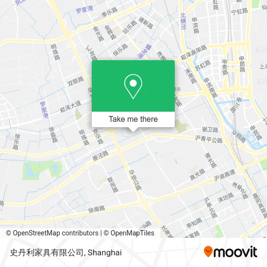 史丹利家具有限公司 map