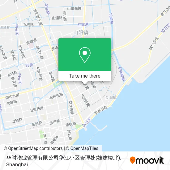 华时物业管理有限公司华江小区管理处(雄建楼北) map