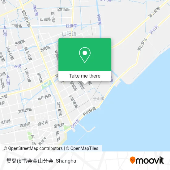 樊登读书会金山分会 map