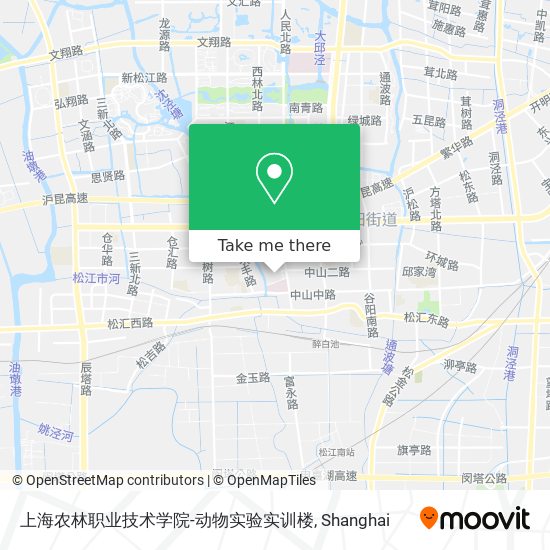 上海农林职业技术学院-动物实验实训楼 map