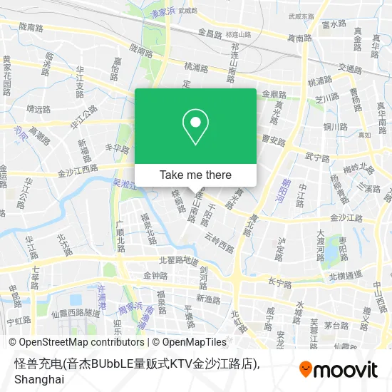 怪兽充电(音杰BUbbLE量贩式KTV金沙江路店) map