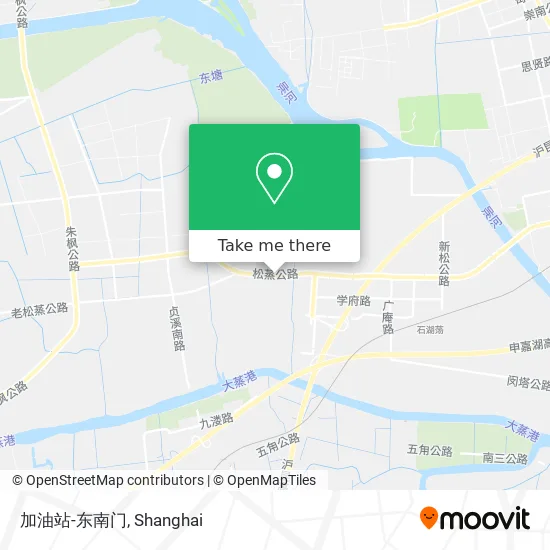 加油站-东南门 map