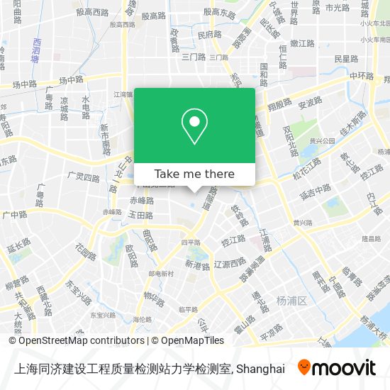 上海同济建设工程质量检测站力学检测室 map