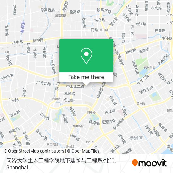 同济大学土木工程学院地下建筑与工程系-北门 map