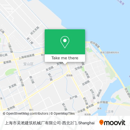 上海市吴淞建筑机械厂有限公司-西北2门 map