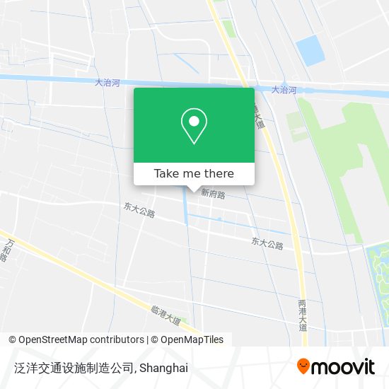 泛洋交通设施制造公司 map