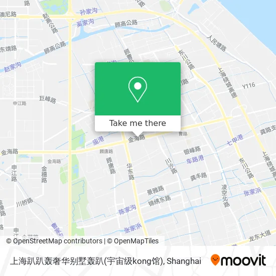 上海趴趴轰奢华别墅轰趴(宇宙级kong馆) map