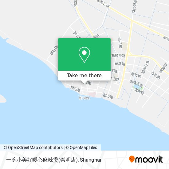 一碗小美好暖心麻辣烫(崇明店) map