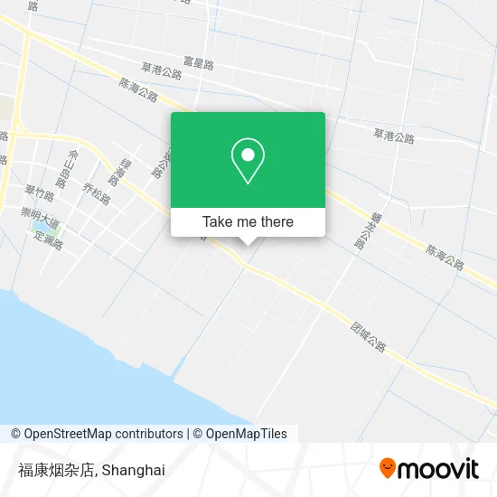 福康烟杂店 map