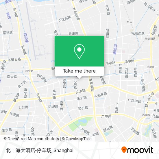 北上海大酒店-停车场 map