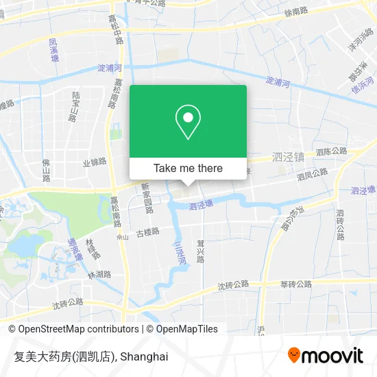 复美大药房(泗凯店) map