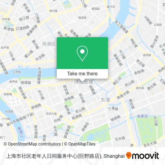 上海市社区老年人日间服务中心(巨野路店) map