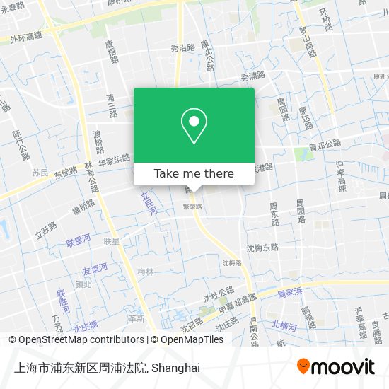 上海市浦东新区周浦法院 map