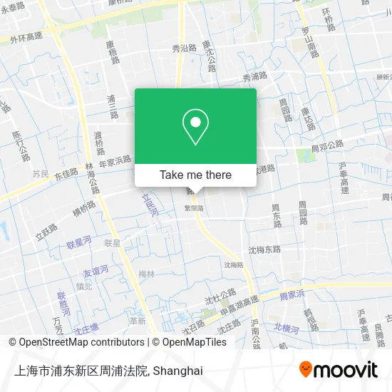 上海市浦东新区周浦法院 map