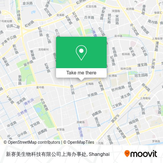 新赛美生物科技有限公司上海办事处 map