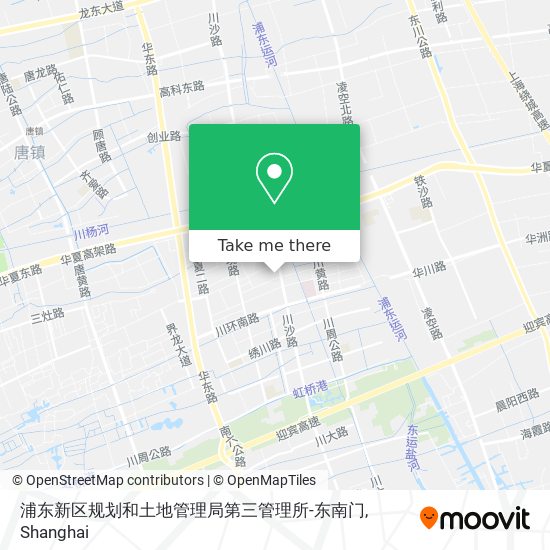 浦东新区规划和土地管理局第三管理所-东南门 map