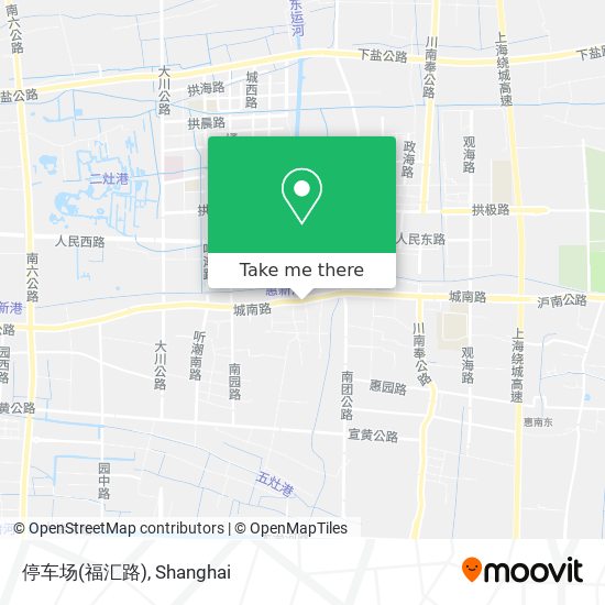 停车场(福汇路) map