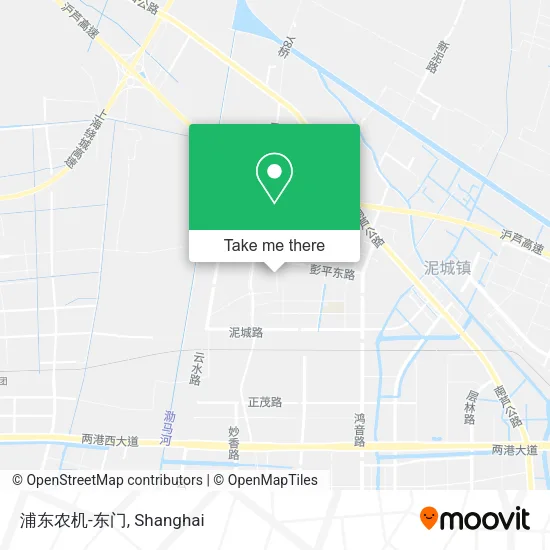 浦东农机-东门 map