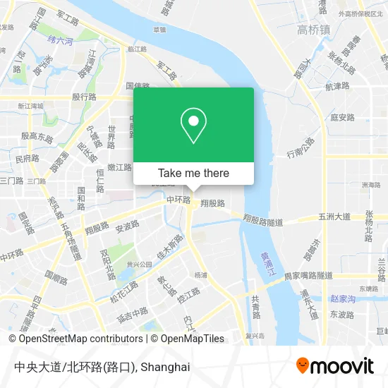 中央大道/北环路(路口) map
