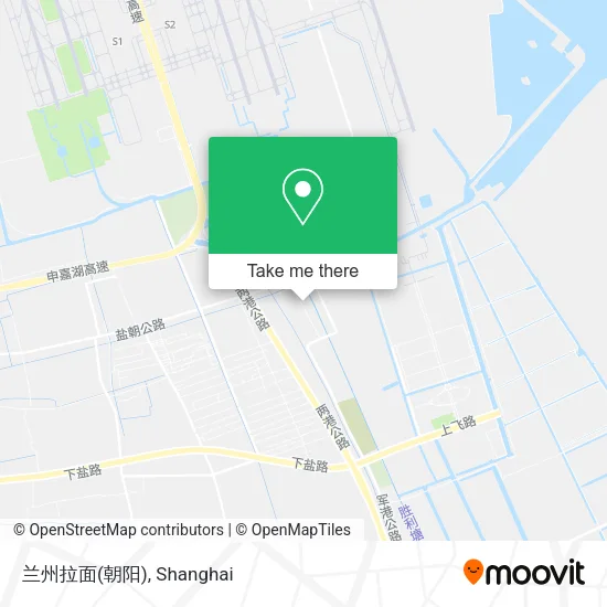 兰州拉面(朝阳) map